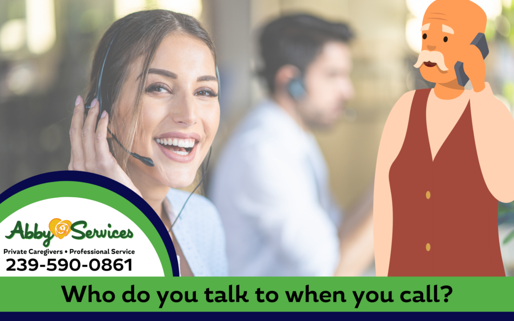 Who do you talk to at Abby Services