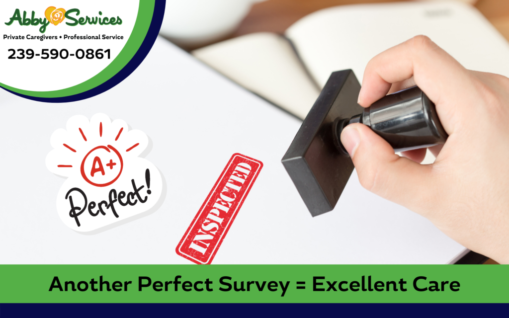 Hand stamping 'Inspected' with text 'A+ Perfect!'